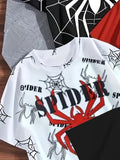 3D Print Tee Men Soft Casual Fit