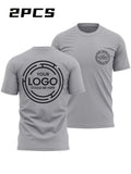 3D Print Tee Men Casual Breathable