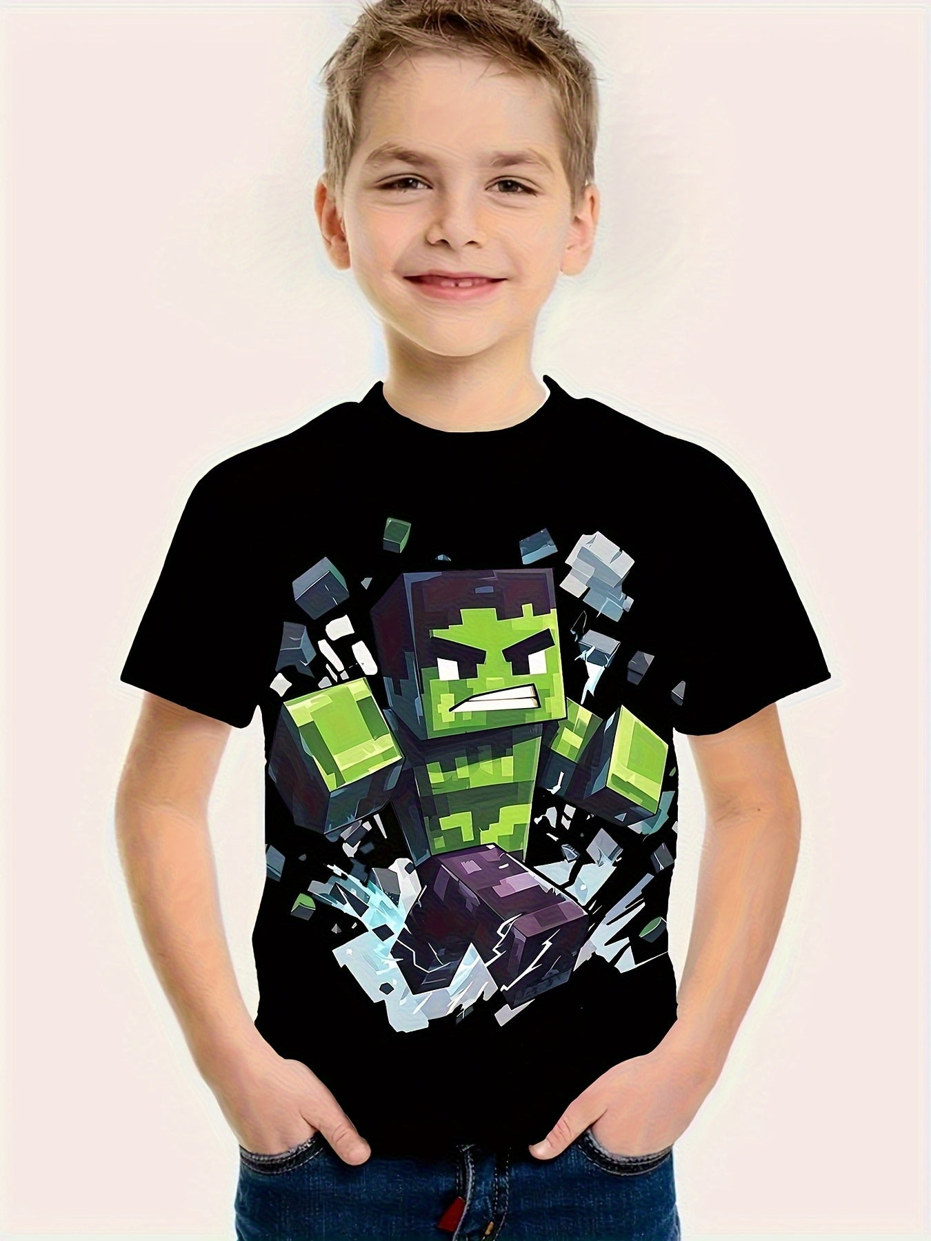 Unisex Graphic Print Tee Soft Comfort