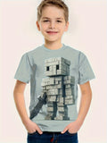 Unisex 3D Graphic T Shirt Soft Fabric