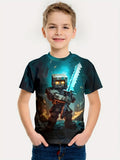 3D Digital Tee Men Casual Street Wear