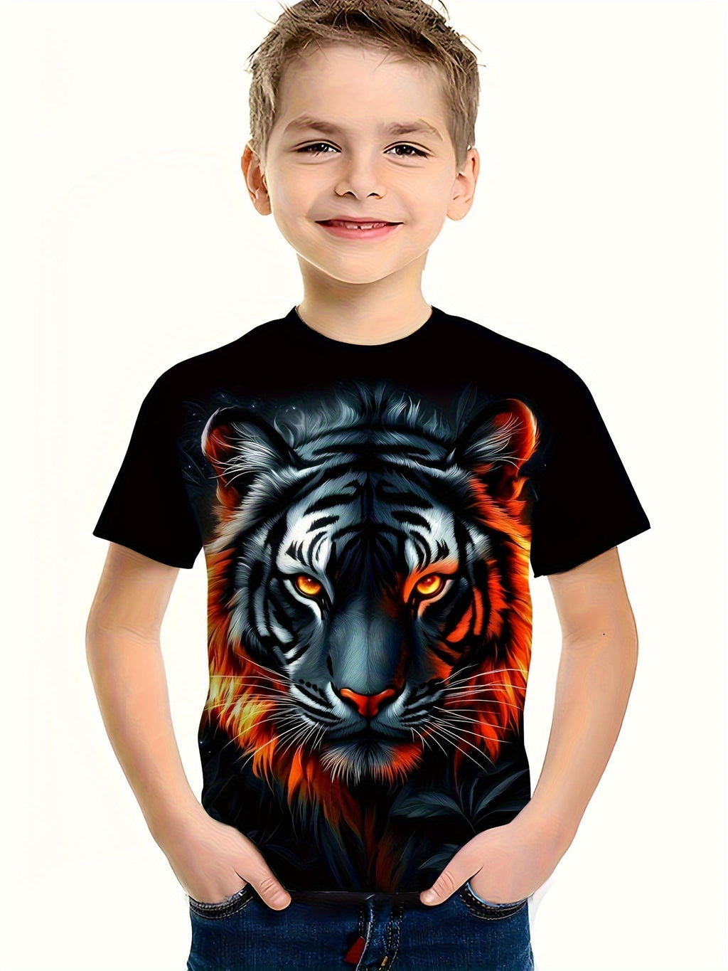 3D Graphic Print Tee Unisex Comfort
