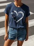 Breathable Graphic Tee Unisex Daily Wear