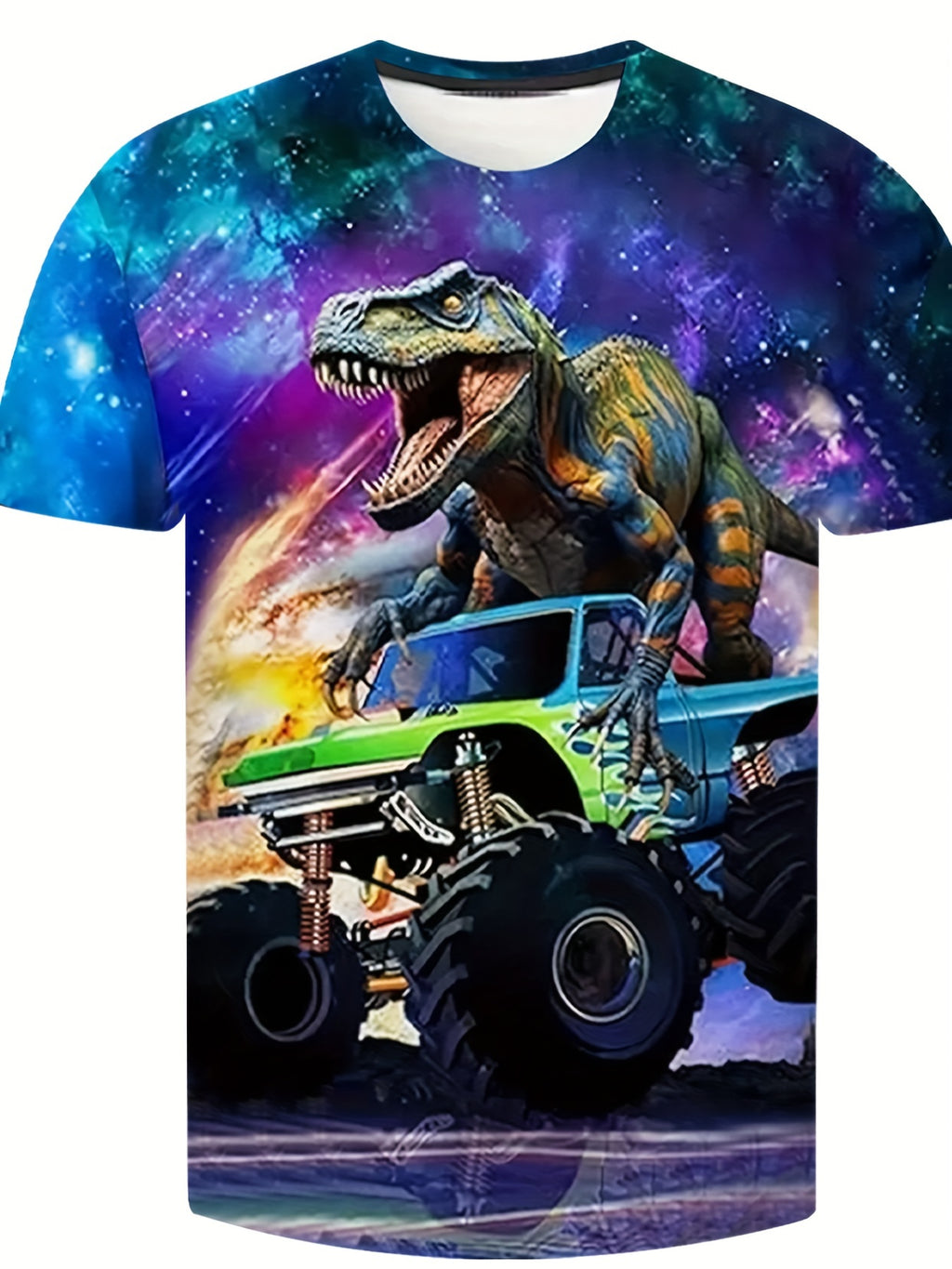 Graphic 3D T Shirt Men Soft Fit Top