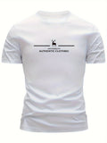3D Digital Tee Men Breathable Summer Fit