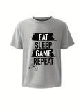 Quick Dry Print Tee Men Summer Comfort