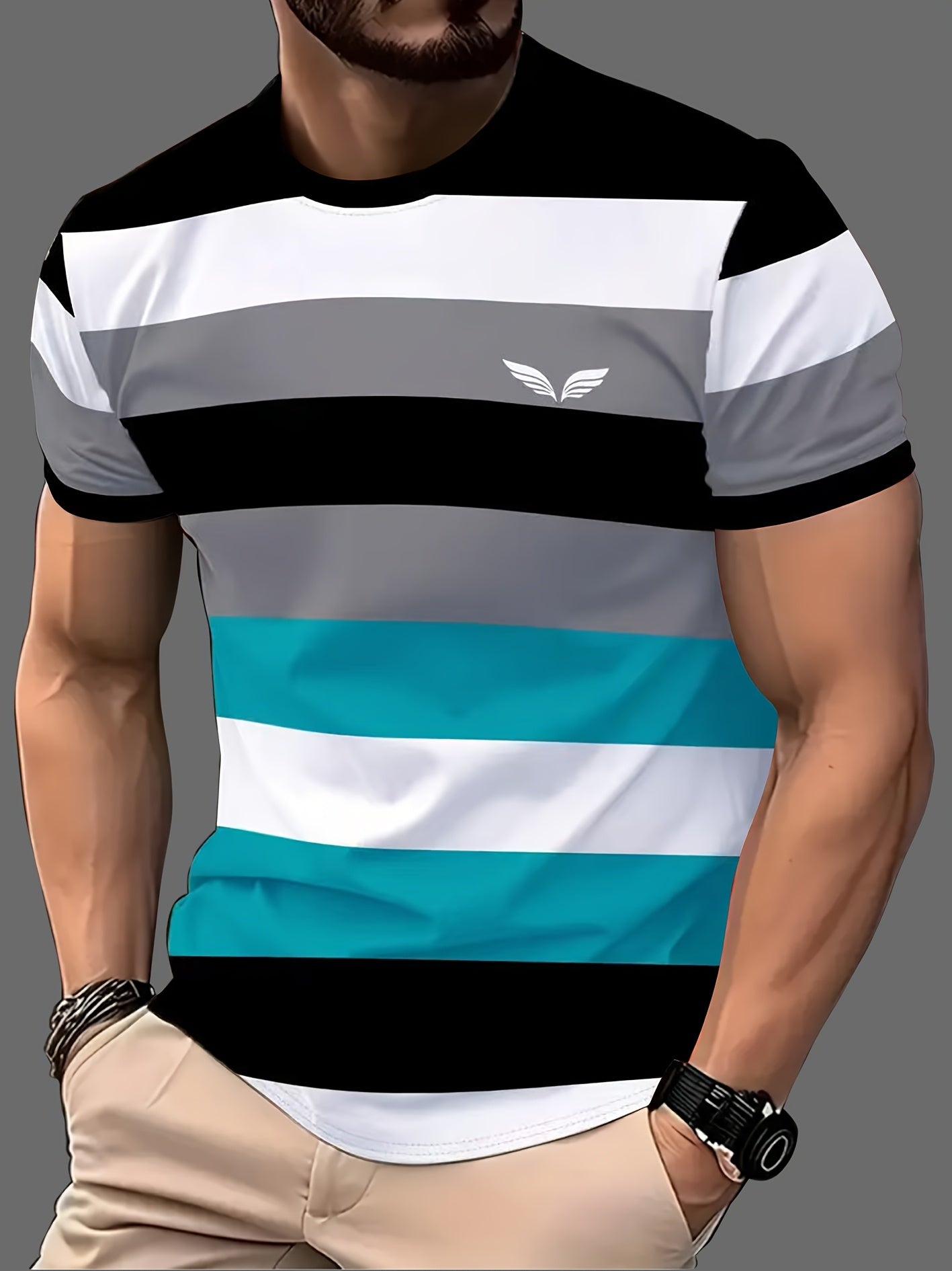 Quick Dry Print T Shirt Unisex Casual
