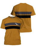 3D Fashion T Shirt Men Lightweight Fit