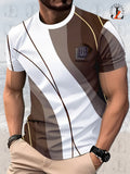 3D Print Tee Unisex Daily Casual Wear
