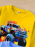 Digital Print T Shirt Men Casual Fit