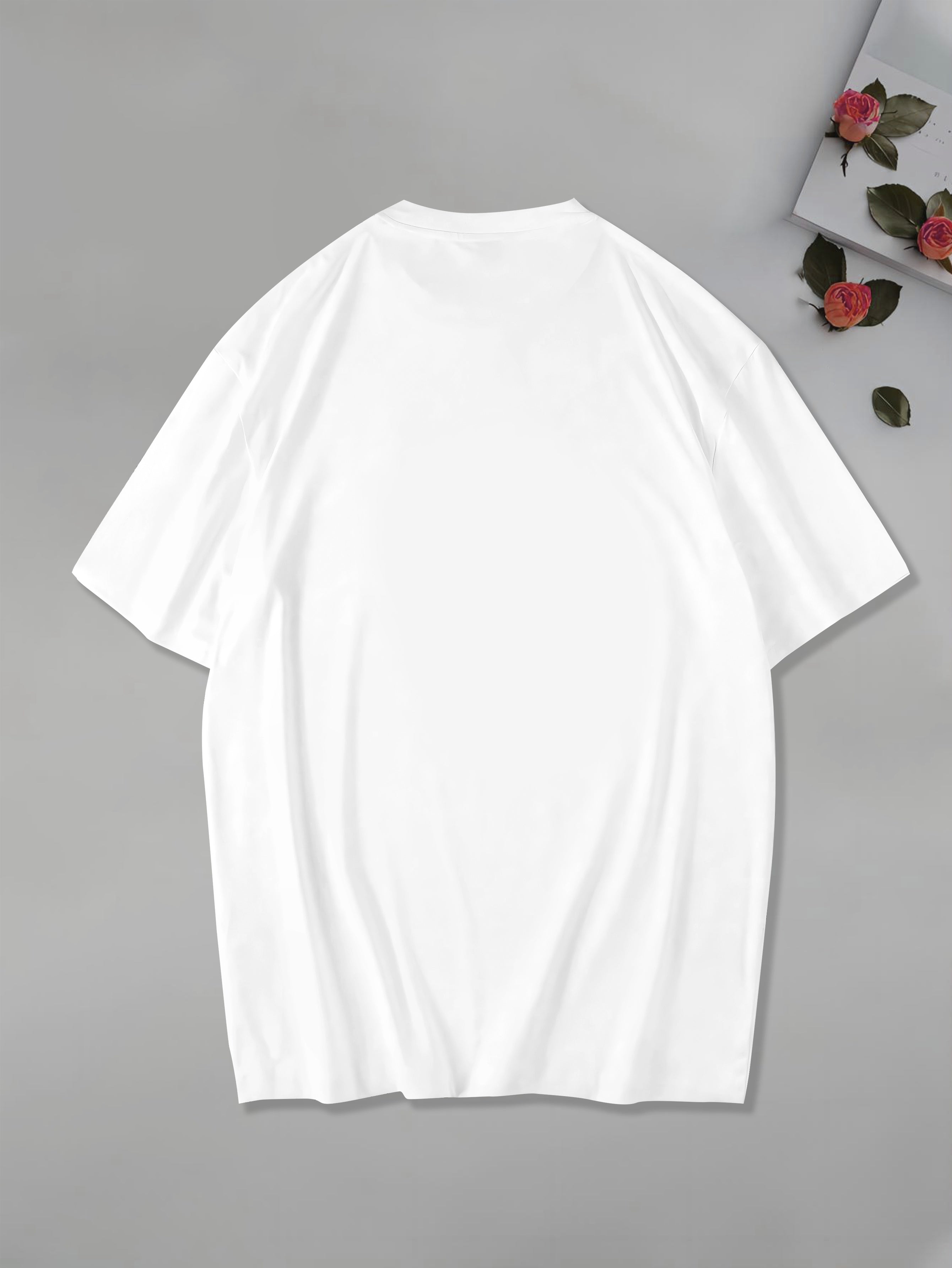 3D Print Tee Men Soft Casual Comfort