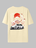 Graphic 3D Tee Men Daily Comfort